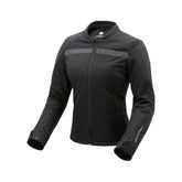 Giacca URBAN NETWORK LADY, una giacca estiva in rete nera. Design classico e ventilazione ottimale. Di TUCANO URBANO.